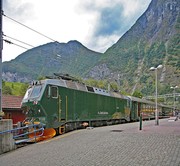 Scenic Bergen Train to the Fjord Village -Flm