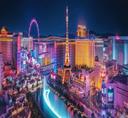 Las Vegas – Panoramic night bus tour